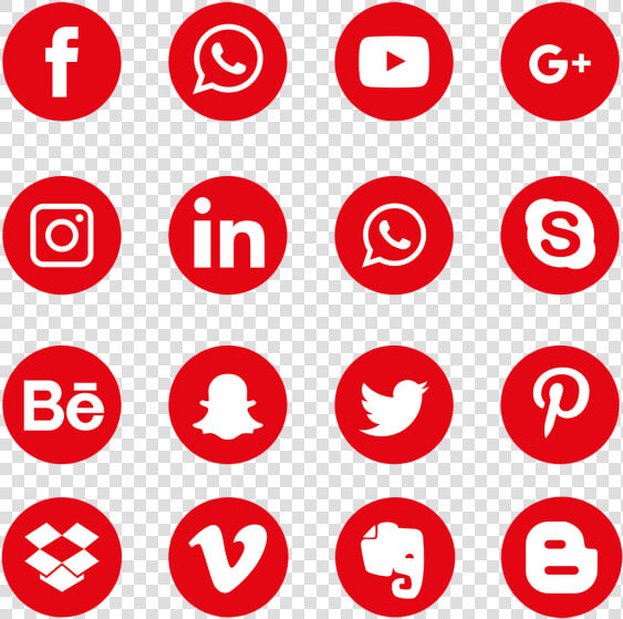 Redes Sociales Png Icons   Transparent Background White Social Media Icons Png  Png DownloadTransparent PNG