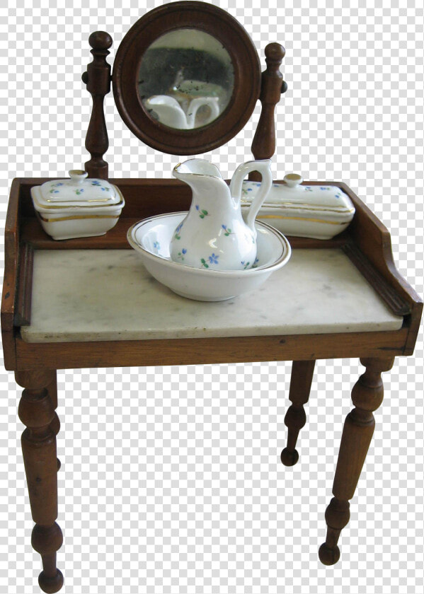 Vintage Table Top Mirror   End Table  HD Png DownloadTransparent PNG