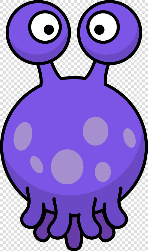 Clipart Floating Silly Alien With Tentacles   มนุษย์ ต่าง ดาว การ์ตูน  HD Png DownloadTransparent PNG