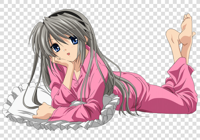 Transparent Anime Tear Png   Anime Girl In Pajamas  Png DownloadTransparent PNG