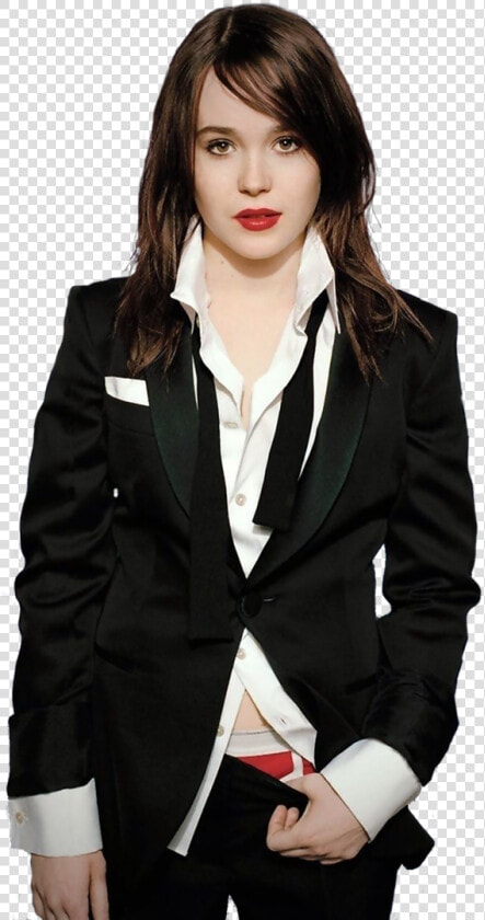 Thumb Image   Black Woman Wearing Tuxedo  HD Png DownloadTransparent PNG