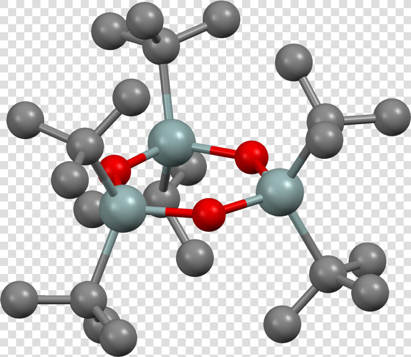 Tbu2sno Cyclic Trimer From Xtal 1984 Mercury 3d Balls   3d Model Of Mercury Element  HD Png DownloadTransparent PNG