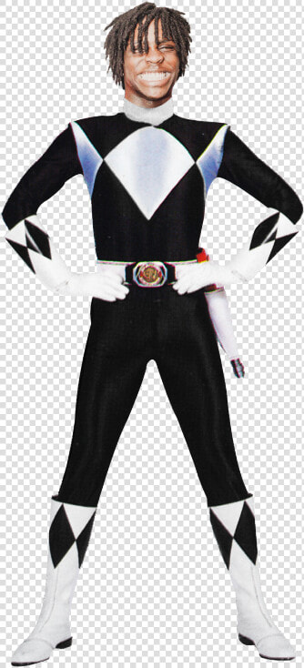 Power Rangers Gucci Mane Chief Keef Gbe Sosa Black   Black Mighty Morphin Ranger  HD Png DownloadTransparent PNG