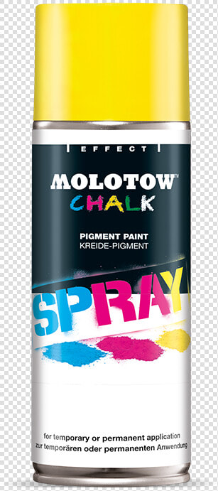 Chalk Pigment Paint Spray Title Chalk Pigment Paint   Molotow  HD Png DownloadTransparent PNG