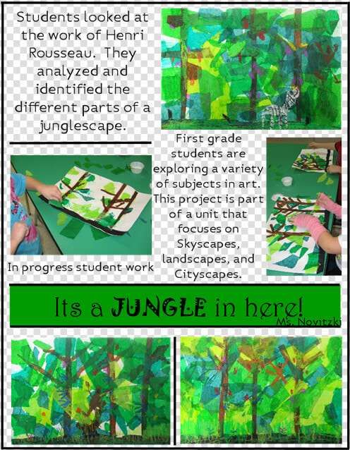 Henri Rousseau Jungle Art Lesson  HD Png DownloadTransparent PNG