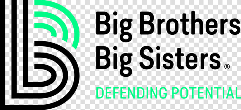 Rbg Tagline Defending Potential Black Green   Big Brothers Big Sisters Puget Sound  HD Png DownloadTransparent PNG