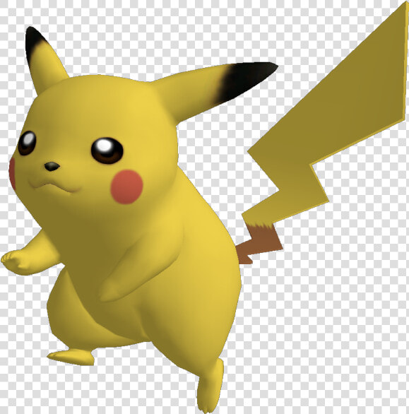 Transparent Pikachu   Pikachu Png 3d Smash  Png DownloadTransparent PNG