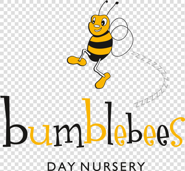 Bumblebees Day Nursery Logo   Honeybee  HD Png DownloadTransparent PNG