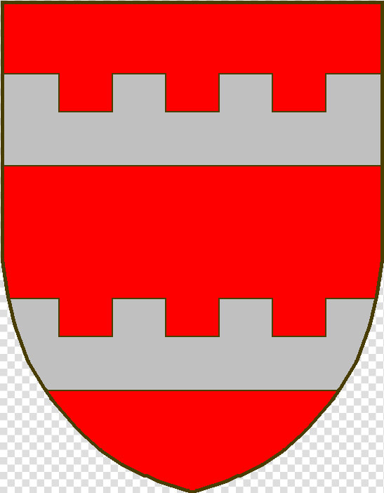 De Gueules À Deux Fasces Crénelées D Argent   Emblem  HD Png DownloadTransparent PNG