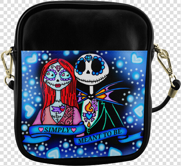 Jack And Sally Sling Bag   Handbag  HD Png DownloadTransparent PNG