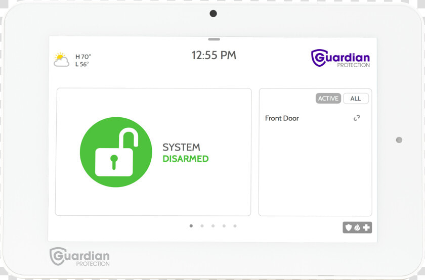 Guardian Iq2 Panel Image   Brinks Home Touch Panel  HD Png DownloadTransparent PNG
