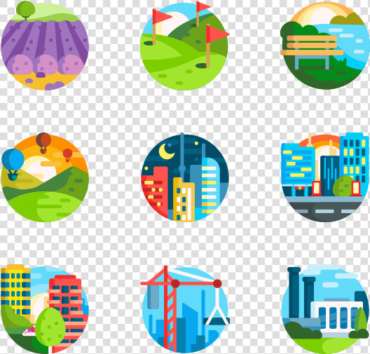 Icon Flat Ui Design Gradient  HD Png DownloadTransparent PNG