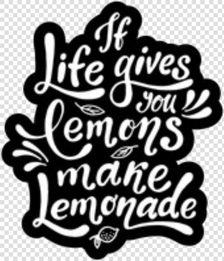 Collection Of Free Calligraphy Drawing Motivation Download   Life Gives You Lemons Chalk  HD Png DownloadTransparent PNG