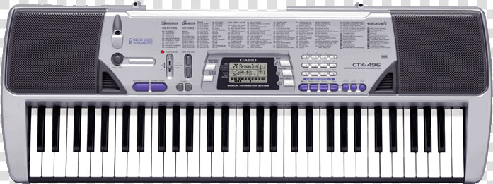 Piano Casio Ctk 496  HD Png DownloadTransparent PNG