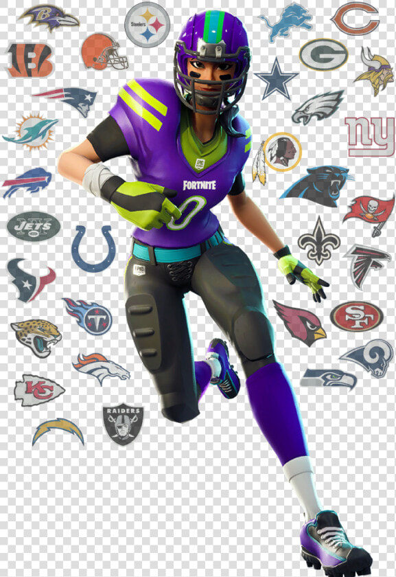 Fortnite Nfl Football Skins Juke   Interceptor Fortnite Skin Png  Transparent PngTransparent PNG