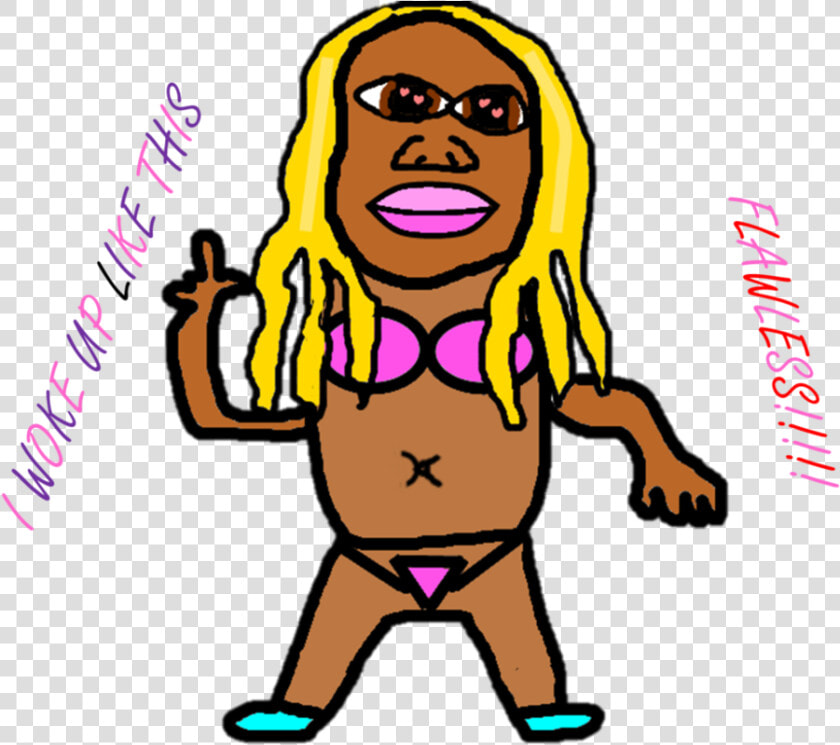 Beyonce Clipart Cartoon   Cartoon Beyonce Drawings  HD Png DownloadTransparent PNG