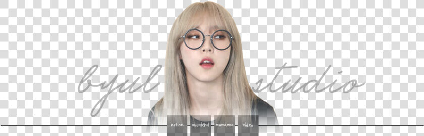 Mamamoo Moonbyul Fanblog Byulstudio   Girl  HD Png DownloadTransparent PNG