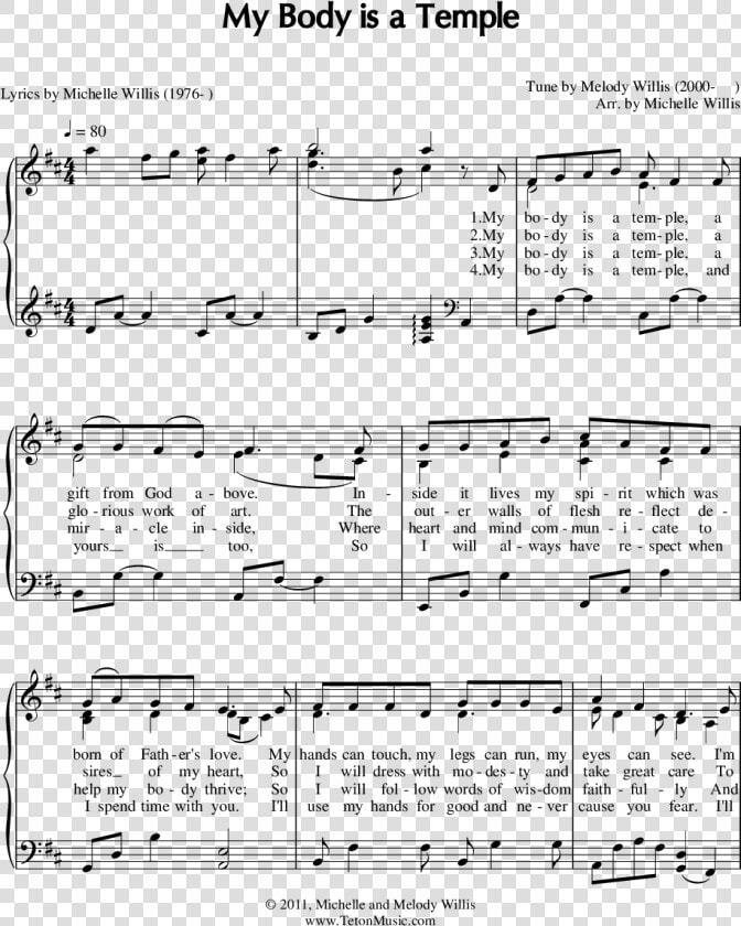 Sheet Music Picture   Body Song Sheet Mysic  HD Png DownloadTransparent PNG