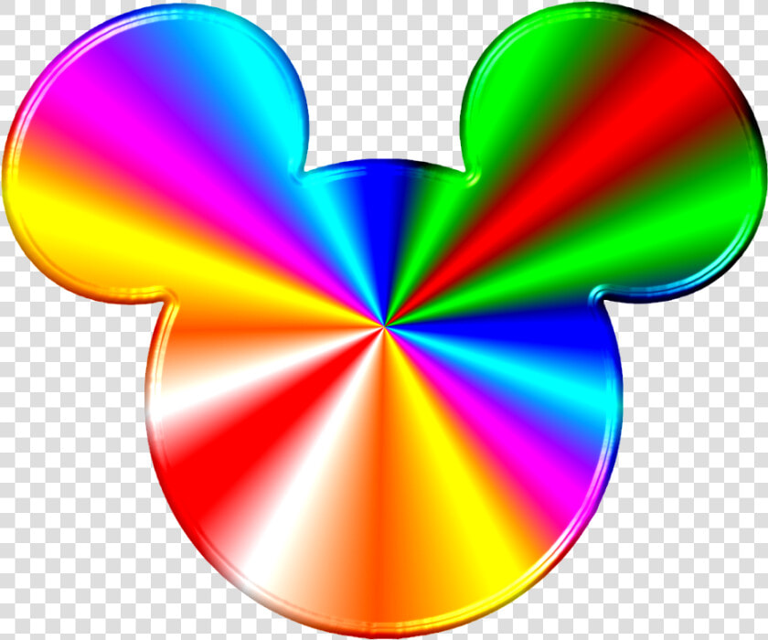 Mickey Mouse Symbol Png   Colorful Mickey Mouse Head  Transparent PngTransparent PNG