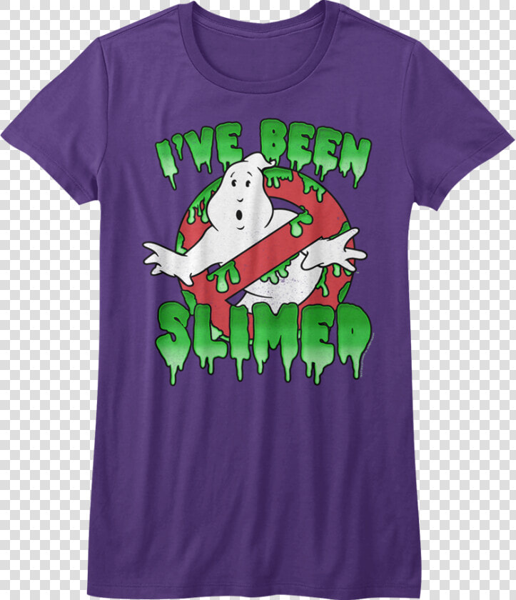 Junior I Ve Been Slimed Real Ghostbusters Shirt   Ve Been Slimed Ghostbusters  HD Png DownloadTransparent PNG