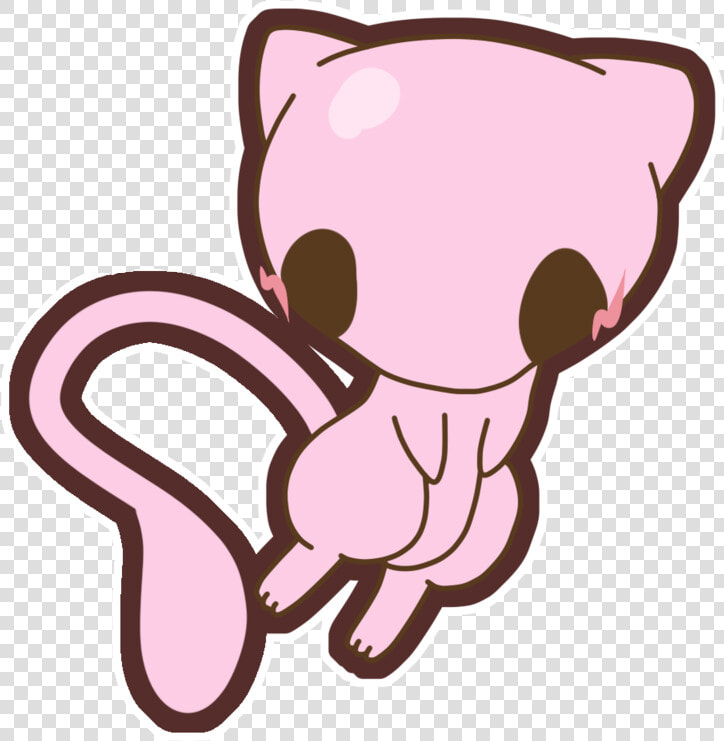 Pokemon Mew Mythical Mythicalpokemon Cute Chibi Adorabl   Chibi Mew Pokemon  HD Png DownloadTransparent PNG