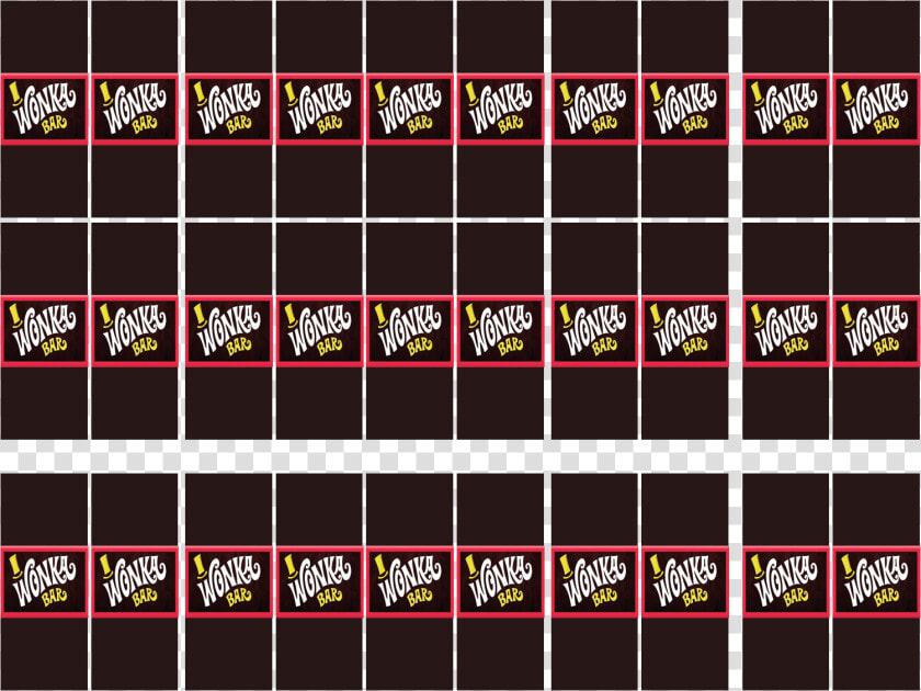 Mini Wonka Bar Wrappers  HD Png DownloadTransparent PNG