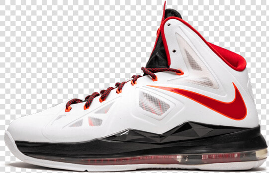 Nike Lebron 10 Heat Home   Lebron 10  HD Png DownloadTransparent PNG