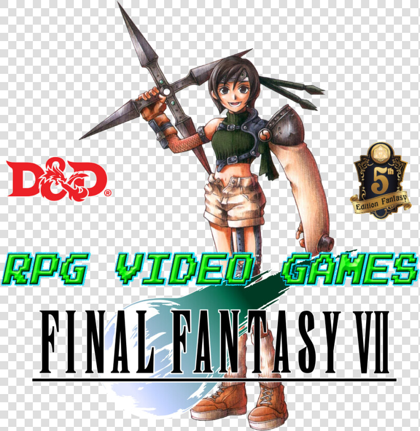 Final Fantasy 7 Yuffie Kisaragi Dnd 5e   Yuffie Final Fantasy 7  HD Png DownloadTransparent PNG