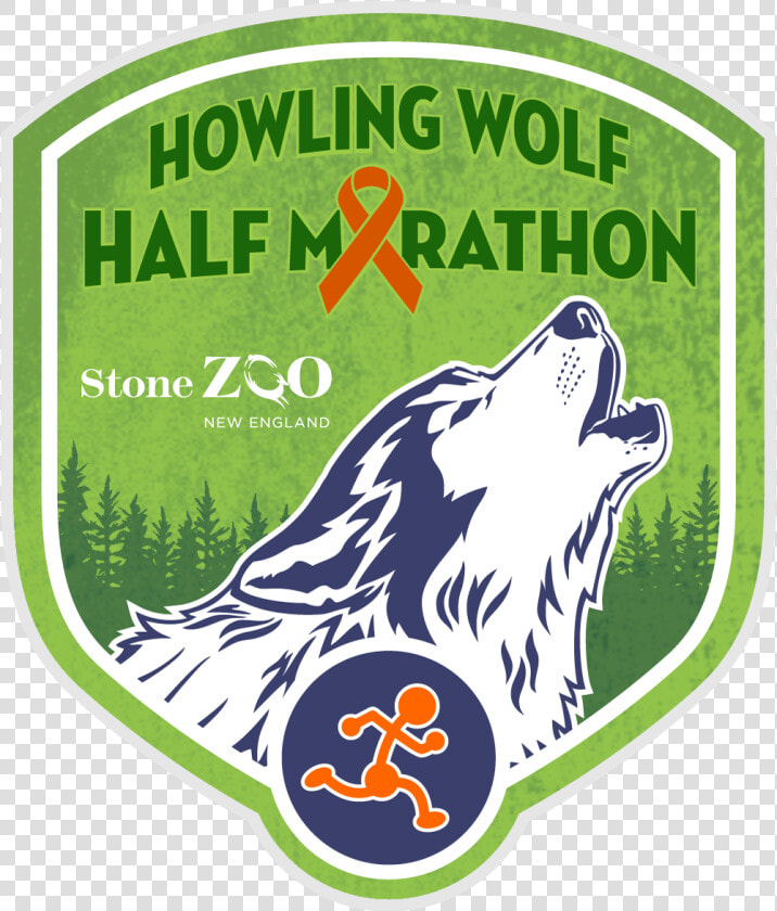 2017 Howling Wolf Logo Final   Howling Wolf Half Marathon Course  HD Png DownloadTransparent PNG