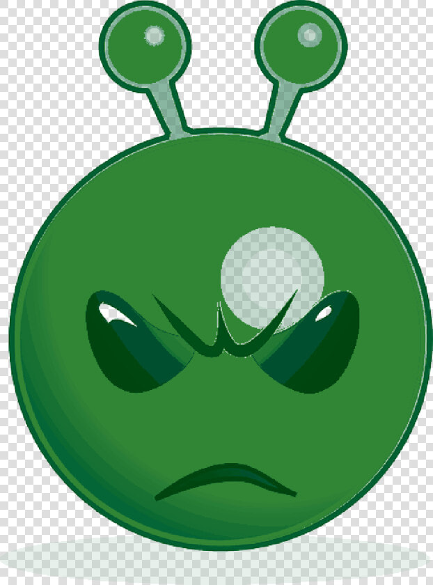 Green  Alien  Cartoon  Smiley  Unhappy   Sorry For Time Waste  HD Png DownloadTransparent PNG