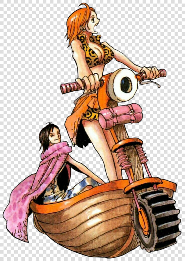 Nami  amp  Robin From Chapter 401 Color Spread   Png Download   Nami Transparent One Piece Colorspread  Png DownloadTransparent PNG