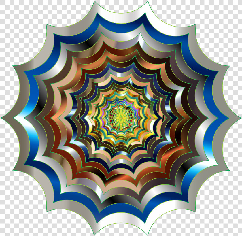 Spider Web Hypnotic Revitalized 3 Clip Arts   Fractal Art  HD Png DownloadTransparent PNG