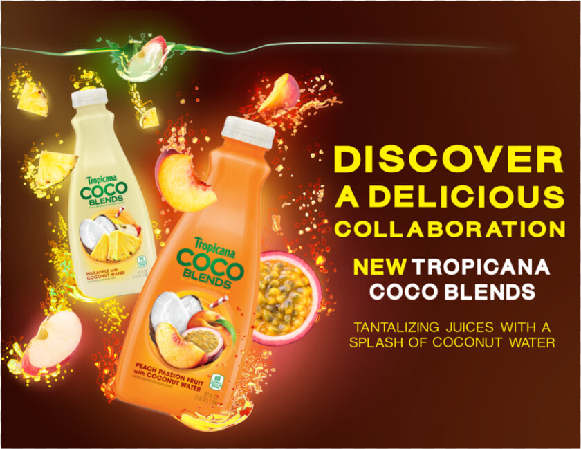 Tropicana Coco Blends Concept Visual  HD Png DownloadTransparent PNG