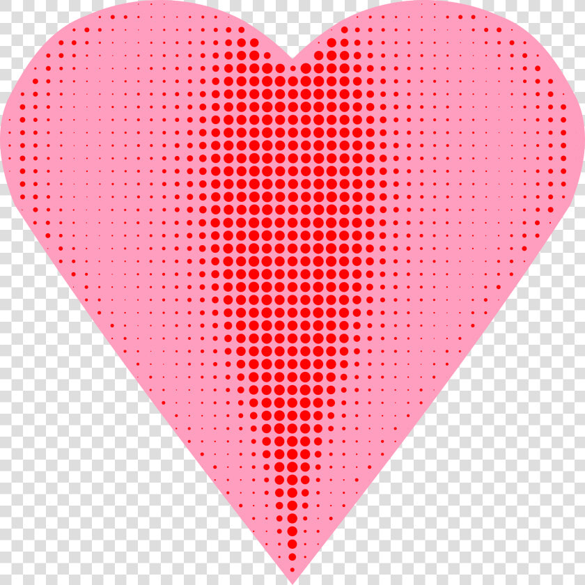 Heart Halftone Clip Arts   Halftone  HD Png DownloadTransparent PNG