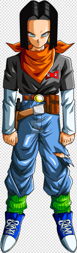 Androide 17 Dragon Ball Z  HD Png DownloadTransparent PNG