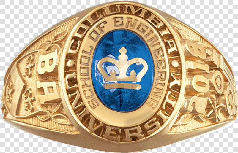 Columbia College Ring 10k Gold  HD Png DownloadTransparent PNG