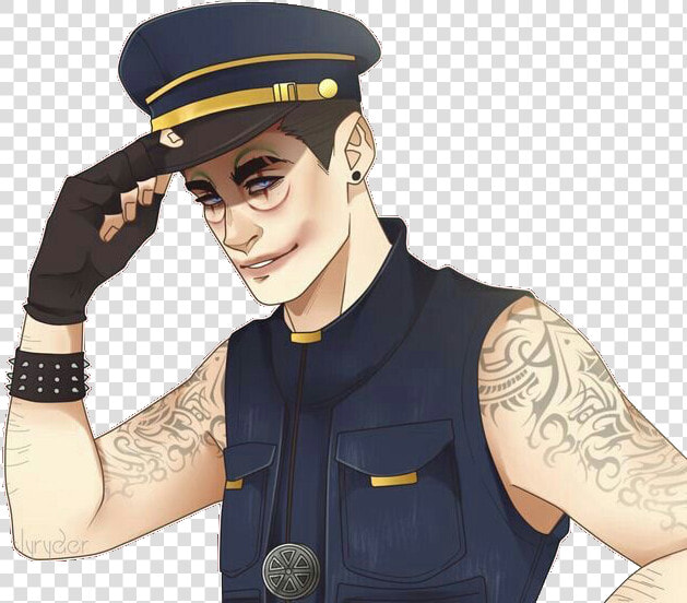  h2odelirious  h20delirious  jonathandennis  police   Tattoo  HD Png DownloadTransparent PNG