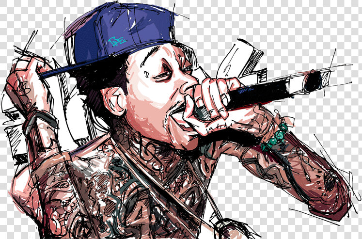 Gambar Wiz Khalifa Kartun  HD Png DownloadTransparent PNG