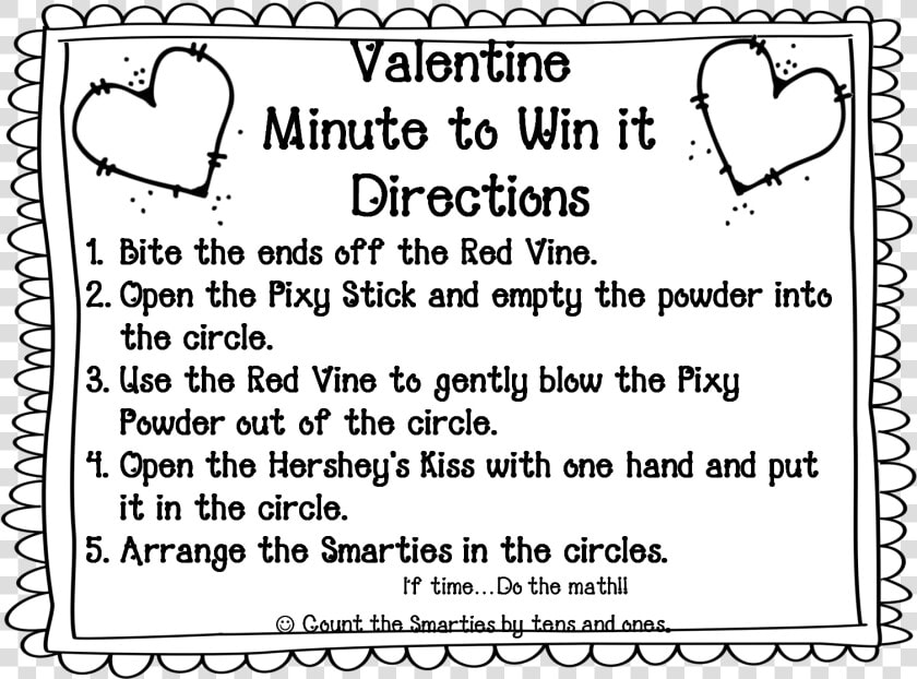 Valentines Minute To Win It Games  HD Png DownloadTransparent PNG