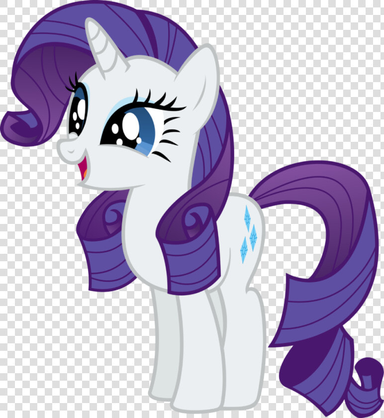 Large 35   Friendship Is Magic Rarity  HD Png DownloadTransparent PNG