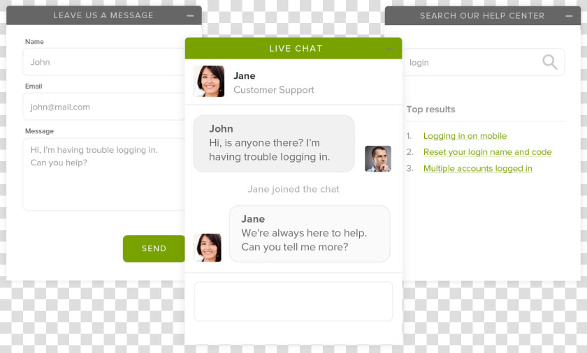 An Example Of How Zendesk Chat Can Be Used For Wordpress   Zendesk Chat  HD Png DownloadTransparent PNG