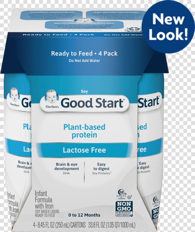 Gerber® Good Start® Soy Ready To Feed Infant Formula  HD Png DownloadTransparent PNG