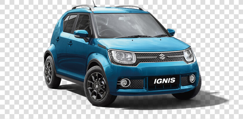 Ignis Car In Tinsel Blue Color   Ignis Maruti Suzuki  HD Png DownloadTransparent PNG