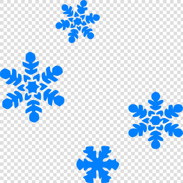 Snow Flakes Clip Art   Falling Snowflakes Clipart Black And White  HD Png DownloadTransparent PNG