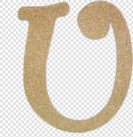 Clip Art Gold Glitter Letter   Gold Glitter Letter U  HD Png DownloadTransparent PNG