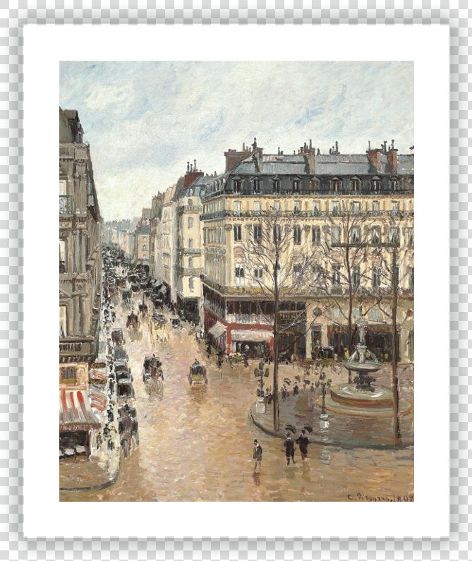 Rue Saint Honoré In The Afternoon Effect  HD Png DownloadTransparent PNG