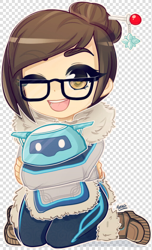 Mei Overwatch Png   Overwatch Mei Chibi Png  Transparent PngTransparent PNG