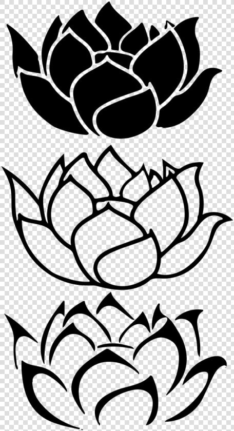 Flower Lotus Lotus Flower Free Picture   Lotus Tattoo Designs Black And White  HD Png DownloadTransparent PNG