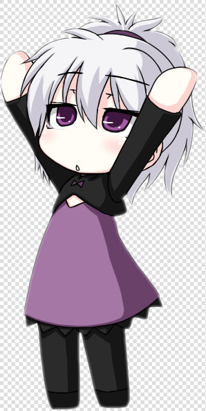 Yin Render 2   Yin Chibii Darker Than Black  HD Png DownloadTransparent PNG