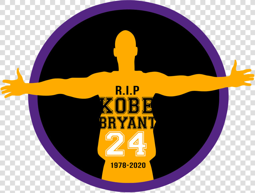 Drawing Of Kobe Bryant And Words R   Kobe Bryant 24 Logo  HD Png DownloadTransparent PNG